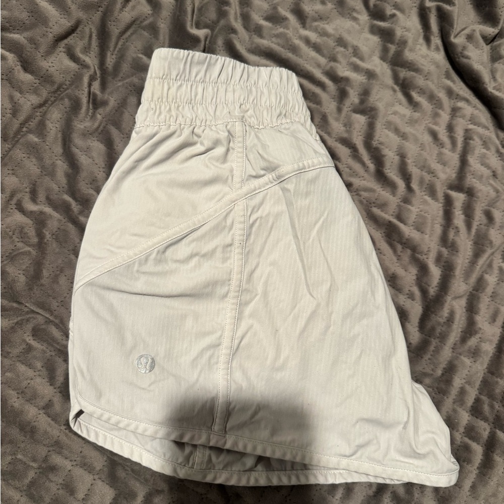 lululemon athletica white Athletic Shorts